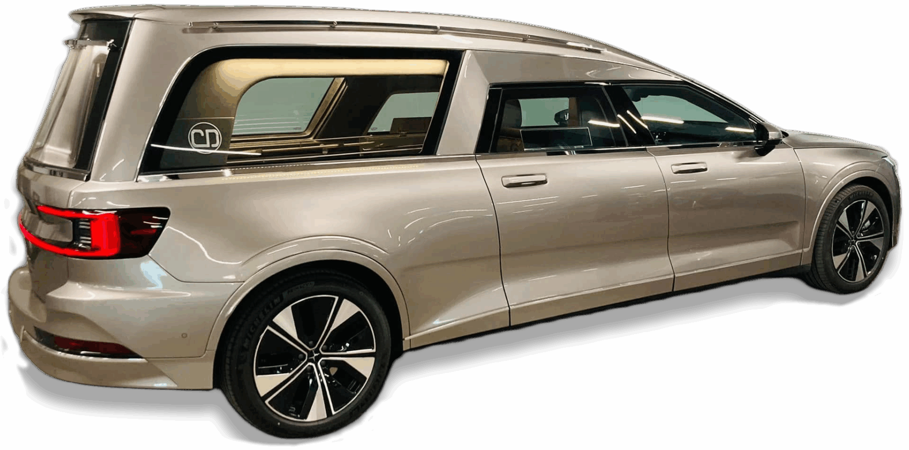 Polestar rechterzijde met kransdragers